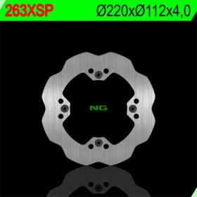 NG BRAKES 263XSP Rear Wave Fixed Brake Disc SHERCO SE-R / SEF-R 125-450 14-19