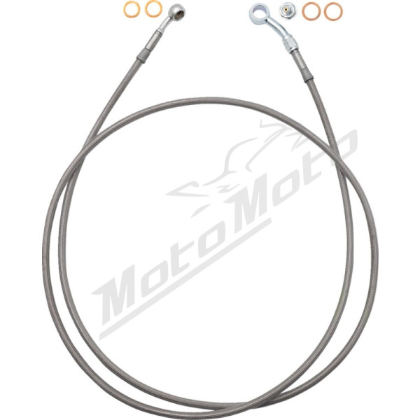 FAT BAGGERS INC. EZ Install Brake Line 157,5cm Harley Davidson FLTRK / FLTRUSE2 / FLTRXSE / FLTRXST 1690-1923cc 15-24