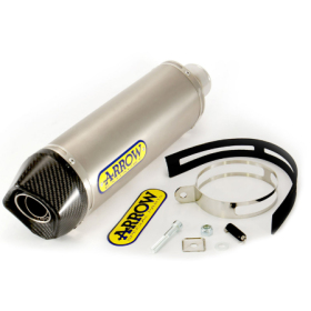 Muffler ARROW Race Tech Titanium/C Aprilia RSV4 / Tuono V4 1000-1100cc 09-20