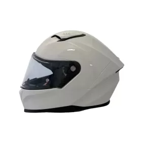 Vaikiškas šalmas APEX FI100 Solid Baltas