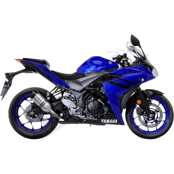 LEOVINCE "LV Pro" nerūdijančiojo plieno duslintuvas YAMAHA MT-03 18-24/YZF R-3 18-24