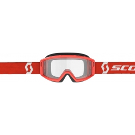 Krosiniai Scott Primal Raudoni akiniai (skaidrus stikliukas)