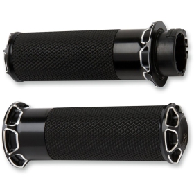 ARLEN NESS Beveled Grips Harley Davidson FLD / FLHR / FLHRC / FLHRCI / FLHRI / FLHRS / FLHRSEI / FLHS 883-1800cc 81-22