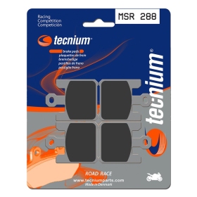 TECNIUM Professional Racing Sintered Metal Brake pads - MSR288 Derbi Mulhacen 660 2005
