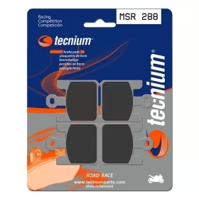 TECNIUM Professional Racing Sintered Metal Brake pads - MSR288 Derbi Mulhacen 660 2005