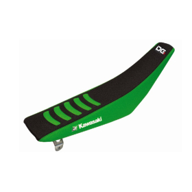 Blackbird seat cover DOUBLE GRIP 3 KAWASAKI KXF 250/450 06-08 Black/Green
