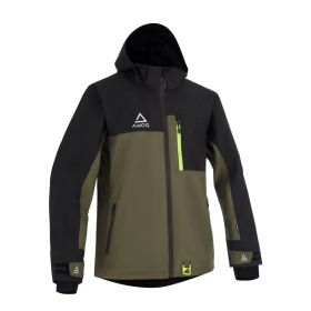 AMOQ Dynamic Jacket Insulated Black/Military Green