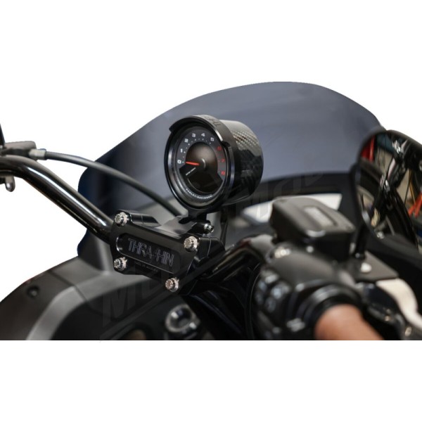 THRASHIN SUPPLY CO. Softail Gauge Relocation Kit Harley Davidson FXBB / FXBR / FXLRS 1868-1923cc 20-25
