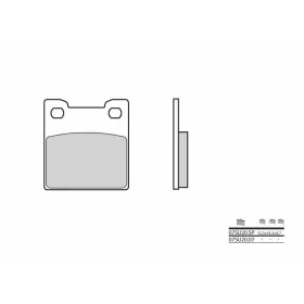 BREMBO Street Carbon Ceramic Brake pads SUZUKI RF 900 R 1994-1998