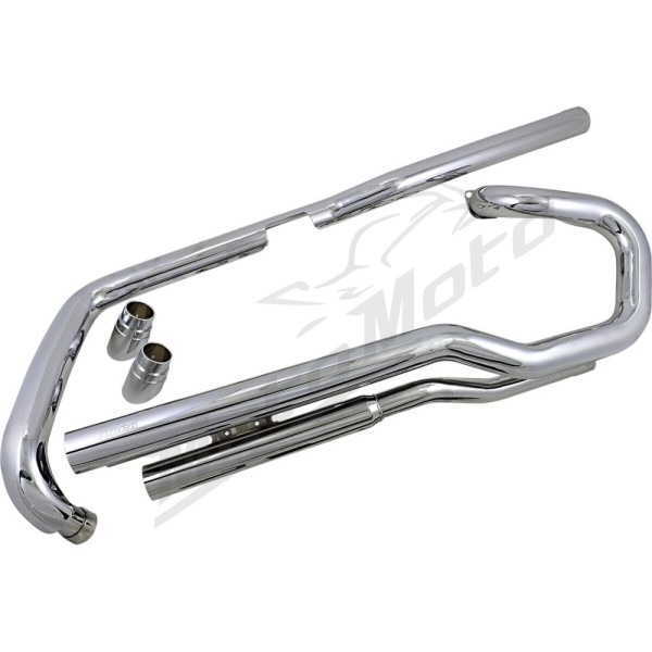 COBRA Speedster Slashdown Exhaust System Honda VTX 750-1800C 02-07