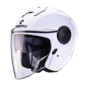 Open Jet Helmet Caberg Soho white gloss