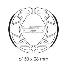 TECNIUM Būgninių Stabdžių Trinkelės BA209 Yamaha Bw's / Cygnus / Xenter 125/150cc 04-17