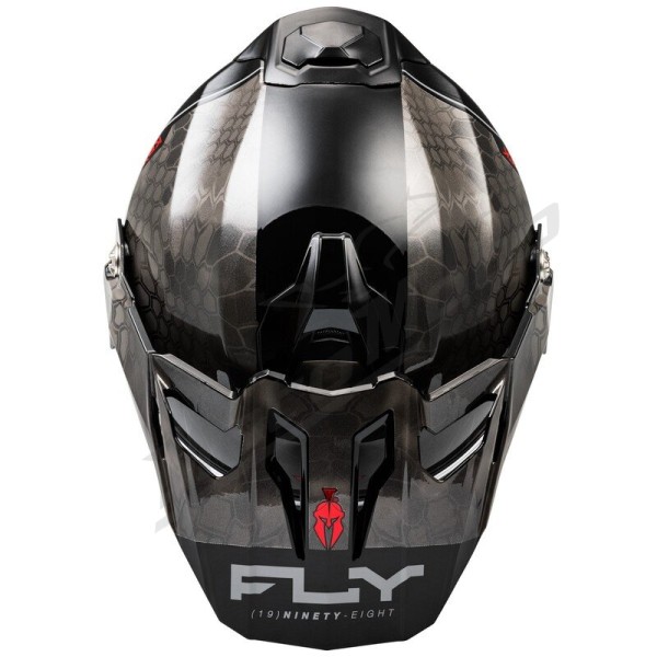FLY RACING Trekker Krypyek Conceal Helmet - Black/Grey/White