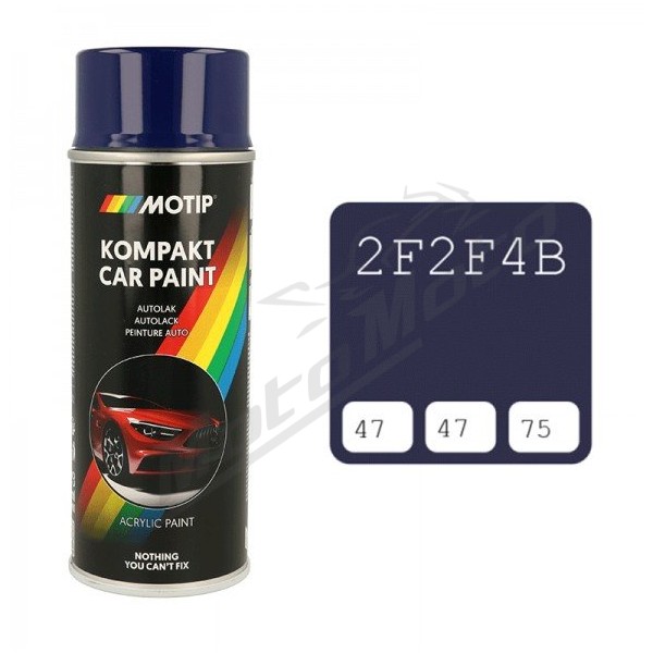 MOTIP Coloured paint 2F2F4B 400ml
