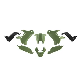 Racetech Plastikų Kompl. YAMAHA TENERE 700 19-24 Žalia