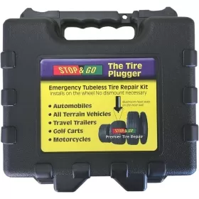 STOP & GO INTERNATIONAL Deluxe Model Tubeless Tire Plugger Kit