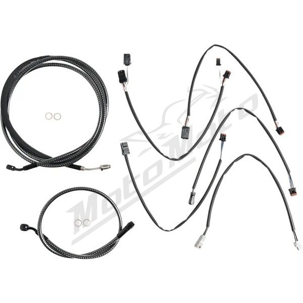 MAGNUM SHIELDING Karbon Fiber Handlebar Installation Kit 30.5/35.5cm Harley Davidson FLHRXS / FLHT / FLHTCU 1750/1868 17-24 