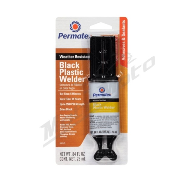 PERMATEX Epoxy adhesive for plastic black