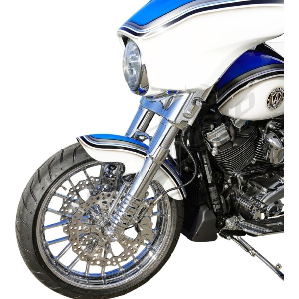 ARLEN NESS Pro Short Front Fender Harley Davidson FLHX / FLHXSE / FLTRX / FLTRXSE / FLTRXSTSE 1923-1977cc 23-24