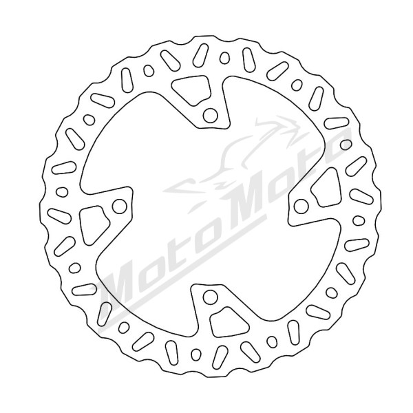 MOTO-MASTER Rear Fixed Brake Disc 250mm Bimota / Kawasaki 250-450cc 19-24