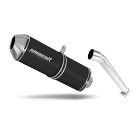 Suzuki GSXR 1000 K5 K6 2005-2006 Exhaust Silencer Muffler OVR BLACK + dB killer