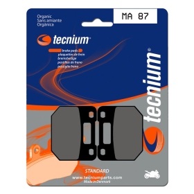 TECNIUM Street Organic stabdžių trinkelės MA87 Suzuki RG 125 86-92