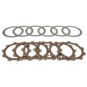 4Ride clutch discs and spacers set Aprilia Classic / MX / RS / Tuareg 125cc 85-07