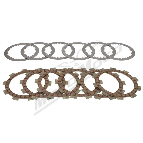 4Ride clutch discs and spacers set Aprilia Classic / MX / RS / Tuareg 125cc 85-07