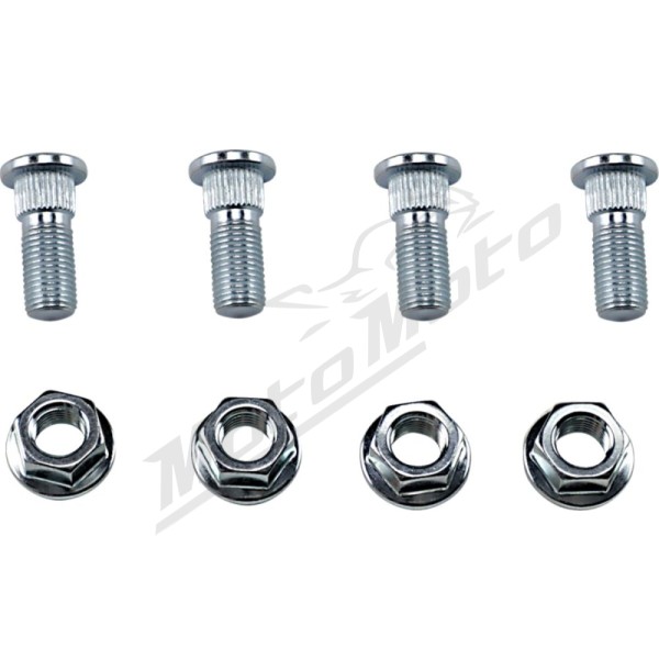 MOOSE OFFROAD Wheel Stud/Nut Kit Polaris Big Boss 250-500cc 93-02