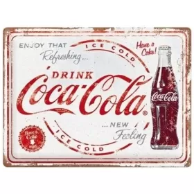 Metalinė lentelė COCA-COLA REFRESHING 30x40