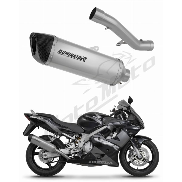 Honda CBR 600 F4i 2001-2006 Dominator Exhaust Silencer Muffler Titanium HP6 + dB killer
