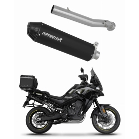 CF MOTO 800 MT 2022-2025 Explore / Sport / Touring Dominator Exhaust Silencer Muffler MX2 BLACK + dB killer