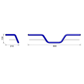 HIGHSIDER Pro Touring L03 Vairas 799m BMW / Kawasaki / Yamaha / Triumph 650-1300 77-26