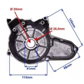 Engine cover left side CHINESE ATV / CROSS 154FMI
