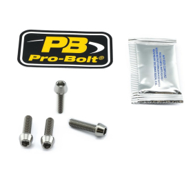 PRO BOLT Titanium Brake & Clutch Lever  Pinch Bolt Kit Suzuki GSX 1300cc 12-15
