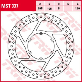 TRW ZF Front Brake Disc Aprilia / BMW / Husqvarna 125-650cc 90-16