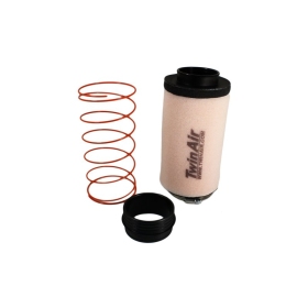 Twin Air Air Filter (FR) + Spring (w/Rub 63mm) POLARIS