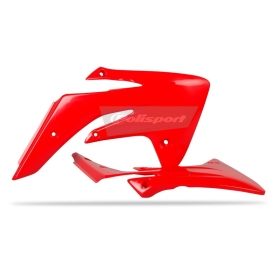 POLISPORT Radiator Covers Red Honda CRF110F 13-18