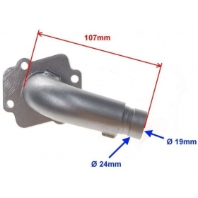 Intake manifold black CHINESE SCOOTER 50cc 2T