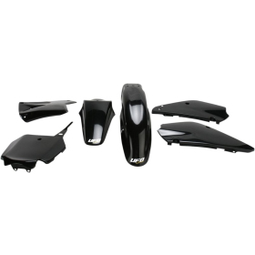 UFO Plastics Set Suzuki RM 85cc 02-23 Black