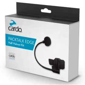 Cardo Packtalk Edge half helmet kit