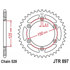 Rear sprocket JTR897