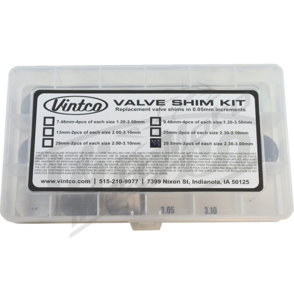 VINTCO Shim Kit 2,30mm-3,00mm