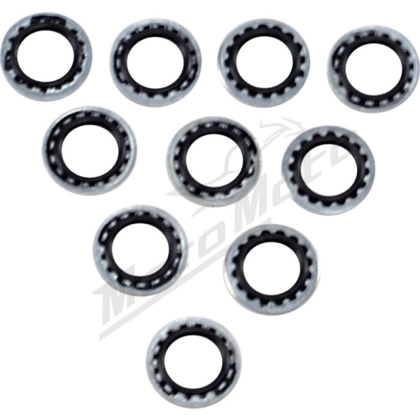 DRAG SPECIALTIES Banjo Bolt Sealing Washers 11,1mm 10pcs.