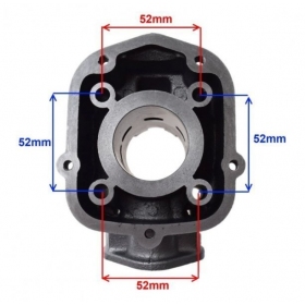 Cilindro komplektas MaxTuned DERBI D50B0 (nuo 06m) 50cc / Ø40 / PIN Ø12