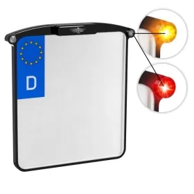 HEINZ BIKES Nano Universal License Plate Holder Nano With Lights