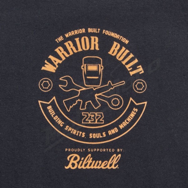 BILTWELL Warrior Built Eagle T-Shirt
