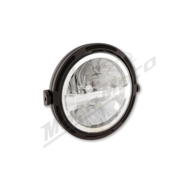 HIGHSIDER Pro Frame-R1 Type4 Universal Headlight Black Ø200mm