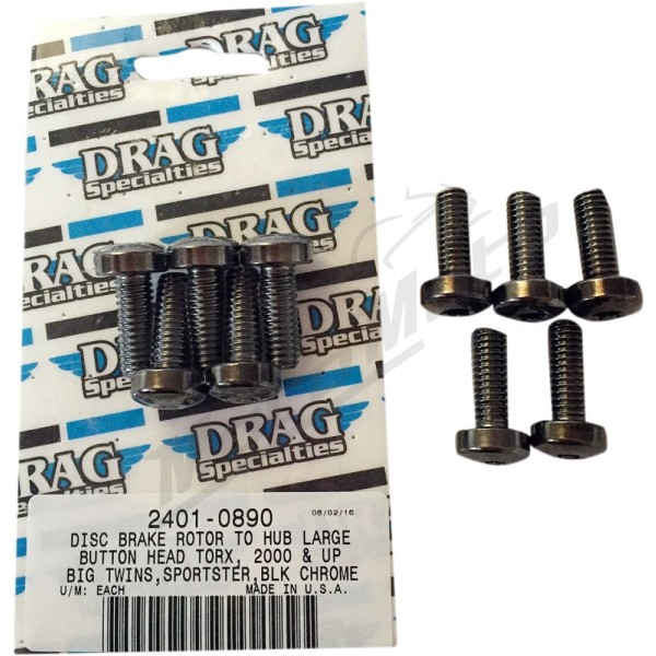 DRAG SPECIALTIES Disc Brake Hub Mounting Kit Harley Davidson FLD / FLHR / FLHRC / FLHRCI 1340-1800cc 86-17