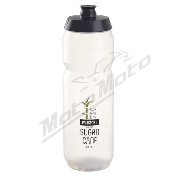 PIOLISPORT Water Bottle Sugar Cane Clear 750ml